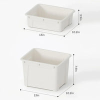 Kids Organizers Toy Storage Organizer, Floor Storage Cabinet with Bookshelf, 6 Bins, 2 Cabinets and 1 Large Drawer, Multifunctional Kids Storage Cabinet Toy Chest for Nursery, Playroom and Bedroom
