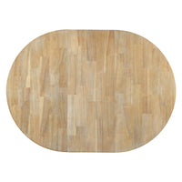 Round Extendable Dining Table for 6, Modern Wood Kitchen Table with 16" Leaf, Farmhouse Round Dining Room Table, Seats up to 6 people, Weight Capacity 300 Pounds, Natural Wood Wash