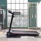 2.5HP Folding Treadmill with Incline, 12KM/H Electric Treadmill for Home Office Use, Bluetooth Music Cup Holder Heart Rate Sensor Walking Running Machine for Indoor Home Gym Exercise Fitness