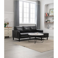 Pull Out Sleeper Sofa Couch,Convertible Sectional Sofa Sleeper with Pull-Out Bed and Storage Chaise Lounge,L-Shaped Sectional Sofa Corner Couch with Storage and Side Pocket for Living Room,Black