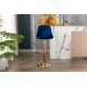 Swivel Bar Stool, Adjustable Counter Height Bar Chair with Back and Footrest, High Barstool for Kitchen Island, 250 LBS Bear Capacity, Navy