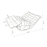 Leather Swivel Glider Power Recliner Chair with USB Charger and Side Pocket, Leisure Style Rocking Chair, Single Sofa Chair for Living Room,Bed Room Library,White