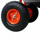 Rolling Gardening Chair Cart with Wheels,360 Swivel Seat with Tool Tray and Storage,Garden Scooter Seat for Patio Yard Flower,Red