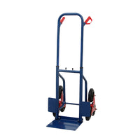Stair Climbing Hand Truck 440lb，Heavy Duty Dolly Cart for Stairs, Hand Truck, Warehouse Appliance Cart with Six Wheels, Red