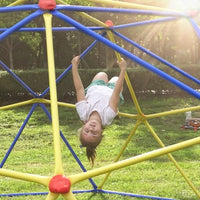 Climbing Dome for Kids 10FT, Geometric Dome Climber Play Center with Rust & UV Resistant , Supporting 1000lbs, Kids Jungle Gym Playground Indoor/Outdoor with Much Easier Assembly
