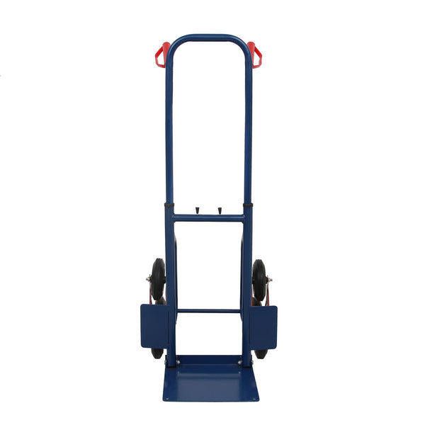 Stair Climbing Hand Truck 440lb，Heavy Duty Dolly Cart for Stairs, Hand Truck, Warehouse Appliance Cart with Six Wheels, Red