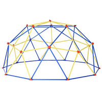 Climbing Dome for Kids 10FT, Geometric Dome Climber Play Center with Rust & UV Resistant , Supporting 1000lbs, Kids Jungle Gym Playground Indoor/Outdoor with Much Easier Assembly
