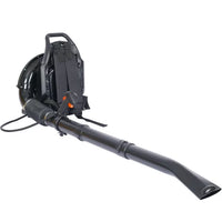 Backpack Leaf Blower, 37.7CC 4-Stroke, 1.5HP 580 CFM Gas Leaf Blower for Garden, Yard, Street Cleaning, Portable Light Weight Grass Blower for Lawn Care