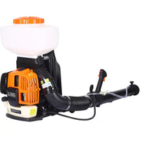 14L Backpack Fogger Sprayer, Mist and Duster Sprayer, Agricultural Fertilizatino Spray Dusting Machine with EPA compliant 52CC Two Cycle Egnin, Mosquito Sprayer Mosquito Fogger