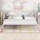 Twin Size Daybed with Trundle,Metal Daybed Frame with Slats Support,Dual-use Platform Bed for Child Teens Adults, No Box Spring Needed, Pink