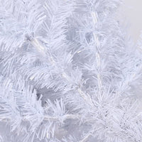 7.5ft Artificial Pencil Christmas Tree, Slim Christmas Tree with 1000 Branch Tips,Metal Hinges&Foldable Stand,Easy Assembly,Seasonal Holiday Decoration for Home, Office, Party Decoration