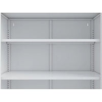 Sideboard Buffet Cabinet,47.2"H Storage Cabinet Kitchen Buffet,Stylish Metal Pantry Cabinet with 2 Mesh Doors,Accent Storage Cabinet with Adjustable Shelves for Office Dining Room Living Room,White
