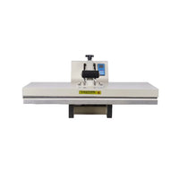 Heat Press Machine,16x32 Large Clamshell Format Manual Heat Press Machine,High Pressure Manual Heat Press Machine with High accuracy of signal indication for Larger Area Heat Transfer Press