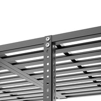 3x6ft Overhead Garage Storage Rack, 750LBS Weight Capacity, Adjustable Ceiling Mounted Storage Racks Heavy Duty, Hanging Garage Storage, 36"W x 72"L x (24-40 Ceiling Dropdown), Black