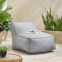 Bean Bag Chair,Comfy Lounge Chair with Back Support, Memory Foam Filled Sofa Leisure Chair with Washable Cover for Bedroom, Living Room Floor Sofa Furniture for Men, Women,khaki