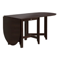 Farmhouse Folding Dining Table,Drop Leaf Dining Table for 4, Solid Wood Extendable Dining Room Table,Kitchen Table for Small Spaces,Kitchen,Dining Room,Gray