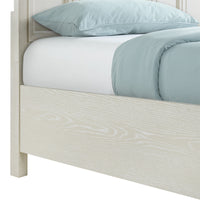 Triple Tree Whitewash Queen Storage Bed