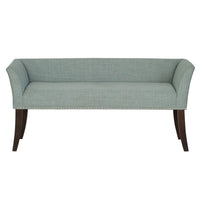 Triple Tree Welburn Upholstered Bench Teal