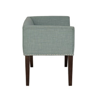 Triple Tree Welburn Upholstered Bench Teal