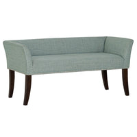 Triple Tree Welburn Upholstered Bench Teal