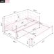 Twin Size Daybed with Trundle,Metal Daybed Frame with Slats Support,Dual-use Platform Bed for Child Teens Adults, No Box Spring Needed, Pink