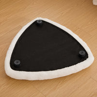 TRIPLE TREE 29.9"W Modern Upholstered Storage Ottoman Set of 2,Shoe Changing Stool with Adjustable Metal Legs,Faux Fur Foot Stool with Wood Frame,Coffee Side Table with Reversible Lid for Living Room,Ivory