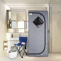 Portable Sauna for Home - Steam Sauna Tent, Personal Sauna - Sauna Heater, Tent, Chair, Remote Included for Home Sauna - Enjoy Your Own Personal Spa, Gray