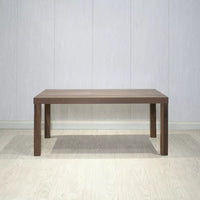 40"x20" Wooden Coffee Table, Modern Sofa Center Table Tea Table with Spacious Tabletop and Solid Wood Legs for Living Room, Dining Room, Walnut