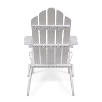 Wooden Folding Chair,Outdoor Adirondack Chair with High Back & Armrest,Save Space and Movable and Weather Resistant,Wooden Accent Chairs for Yard, Garden, Patio,Pool,Beach