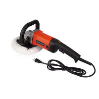Rotary Polisher 7-Inch , 6 Variable Speeds and Accessory Kit, With 6 Variable Speeds to Buff/Buff/Smooth/Finish Pads - 10-Amp, 1500~3000 RPM for Cars, Boats, Wood, Metal, Tiles, Plastic, Vehicles