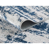 36"x24" Ultra Soft Area Rugs, Vintage Woven Area Rug, Faux Fur Area Rug for Bedroom, Bedside Living Room Carpet, Nursery Washable Floor Carpets, Soft Luxury Rug, Navy Blue