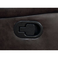 Triple Tree Greer Brown Upholstered Tufted Sofa with Pillow Top Arms