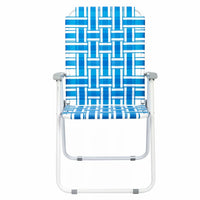 2pcs Beach Chairs Set,Patio Folding Chairs,Bearing 120kg,Outdoor Webbing Chair with Steel Frame,Lightweight & Portable Camping Chairs Patio Chairs for Fishing,Yard,Garden,Poolside