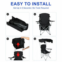 Canopy Folding Chair with Sunshade,Foldable Beach Canopy Chair, Heavy Duty Sun Protection Camping Chair with Steel Frame,Lawn Patio Chair with Cup Holder,for Outdoor Beach Camp Park Beach