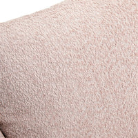 Swivel Barrel Chair,Comfy Round Accent Sofa Chair,Boucle Chairs for Bedroom,Living Room,360 Degree Swivel Barrel Club Chair,Corner Armchair Sherpa Chair,Leisure Arm Chair for Nursery,Pink