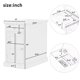 Retro Narrow Side Table with 1 Drawer and 1 Large Storage Cabinet, Entryway Sideboard Living Room End Table with Hidden USB Ports and Cup Holders for Living Room, Space Saving, Espresso