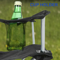 Canopy Folding Chair with Sunshade,Foldable Beach Canopy Chair, Heavy Duty Sun Protection Camping Chair with Steel Frame,Lawn Patio Chair with Cup Holder,for Outdoor Beach Camp Park Beach