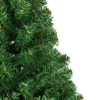5.5FT Christmas Trees, Premium Hinged Holiday Artificial Xmas Tree with 850 Branch Tips and Sturdy Steel Base for Indoor Home Office Party