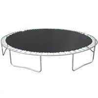 14FT Round Trampoline, Outdoor Trampoline with Basketball Hoop and Ladder, Recreational Trampoline with Safe Enclosure Net, ASTM Approved Outdoor Trampoline for Kids Teens Adults