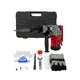 Heavy Duty Electric Demolition 1280W Jack Hammer Concrete Breaker Power Trigger Lock with Chisel Bit with Carrying Case