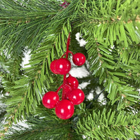 7.5ft Upside Down Christmas Tree, Xmas Tree with 1500 Branch Tips, 450 Warm White LED, Reinforced Metal Base, PVC Holiday Decoration Xmas Tree for Home, Store, Club, Cafe
