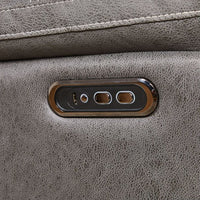 Large Recliner Chair Dual OKIN Motor Rocking Recliner Chair with Infinite Position and USB Charge Port 240 Degree Swivel Rocker Recliner Super Comfortable Single Sofa Reclining Chair for Living Room,