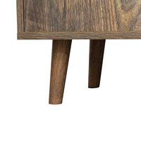 Sideboard, Restaurant Buffet Sideboard with 4 Storage Spaces, Home Coffee Bar Storage Cabinet, Bathroom Cabinet, Entrance Channel Basement, Bedroom and Living Room, Espresso