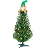 3ft-mini-christmas-tree-129-branch-30-led-light-pre-lit-artificial-mini-christmas-tree-with-santa-claus-decoration-green-xmas-tree-for-indoor-and-outdoor-office-holiday-party-decor