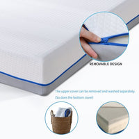 8 Inches Gel & Charcoal Infused Memory Foam Mattress, Queen Size Mattress, 80''L x 60''W x 8''H