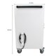 Mobile Charging Cart Docking 30 Device,Laptop Storage Rack with Combination Lock,Mobile Charging Cabinet with Wheels for Tablets and Laptops
