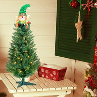 3ft-mini-christmas-tree-129-branch-30-led-light-pre-lit-artificial-mini-christmas-tree-with-santa-claus-decoration-green-xmas-tree-for-indoor-and-outdoor-office-holiday-party-decor