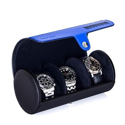 Watch Roll, Travel Watch Case for 3 Watches