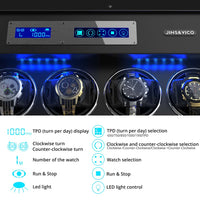 12+6 Luxury Safety Watch Winder Box