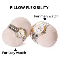 Single Wooden Watch Winder, Brown Wooden Pattern